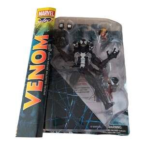 Marvel venom select Tom hardy face black